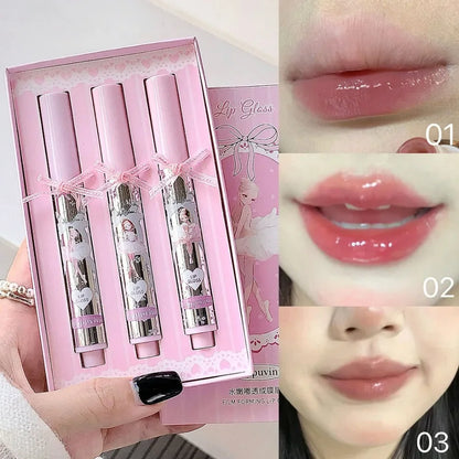 Lip Gloss Szett Tartós Vízálló