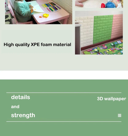 3D Tégla Falpanel Vízálló