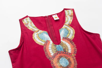 Suit Set Boho Női Ruha Vnyakú