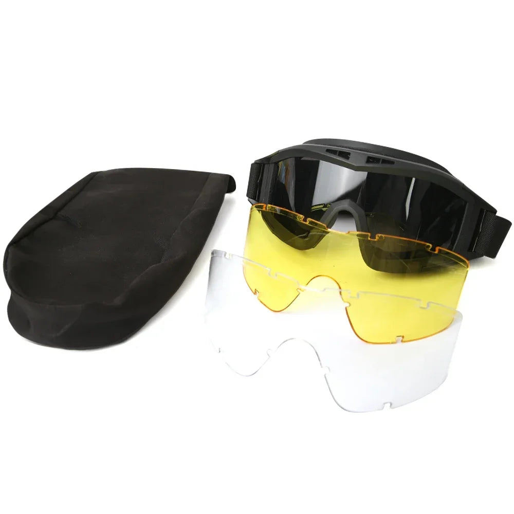 Airsoft Szemüveg Szélvédett UV