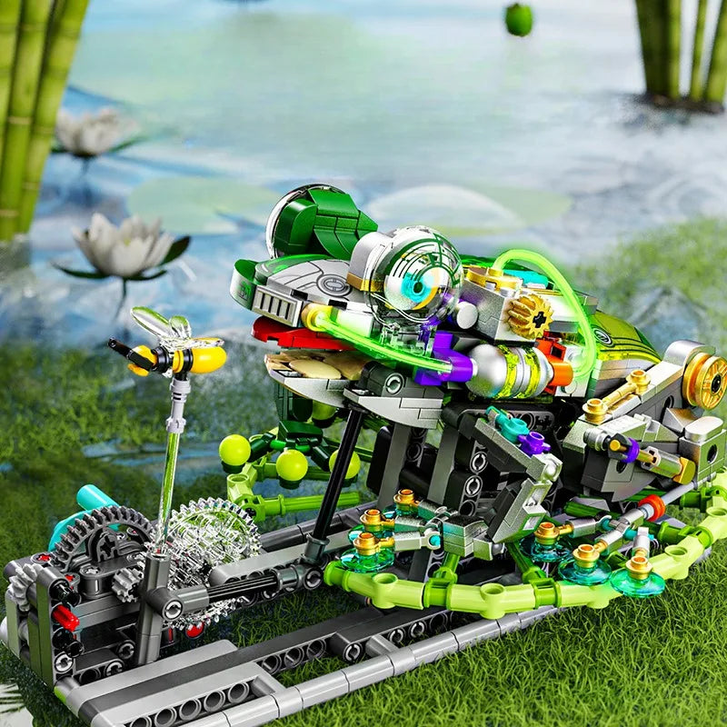 NONECE Building Block Frog Toy