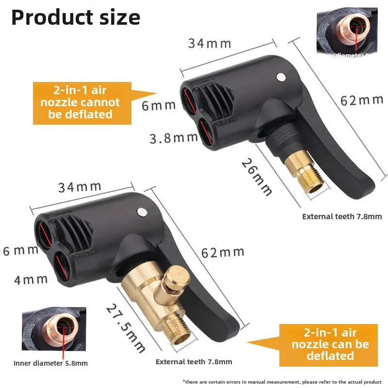 Choice Kerékpár Pumpa Adapter