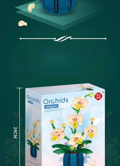 NONECE Orchidea Építő Kocka