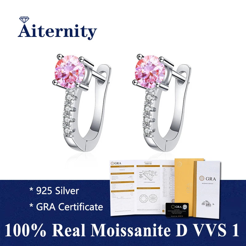 Moissanite Fülbevaló AITERNITY
