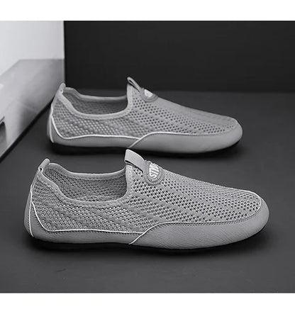 Férfi Nyári Mokaszin Cipő Könnyű Mesh - Elegáns Casual Loafer