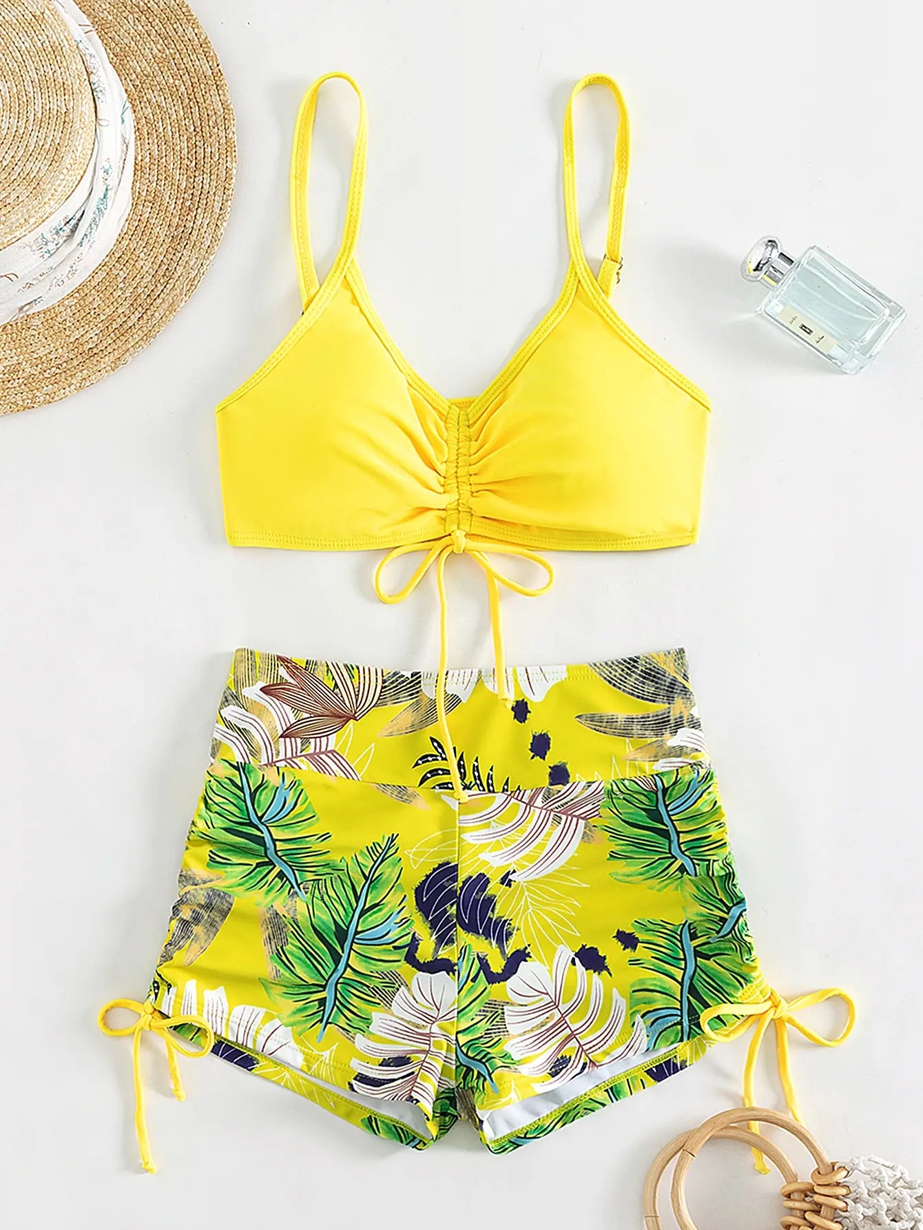 Magas Derékú Bikini Kötős