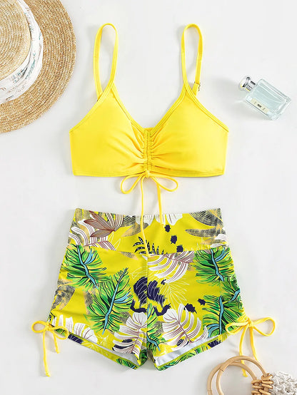 Magas Derékú Bikini Kötős