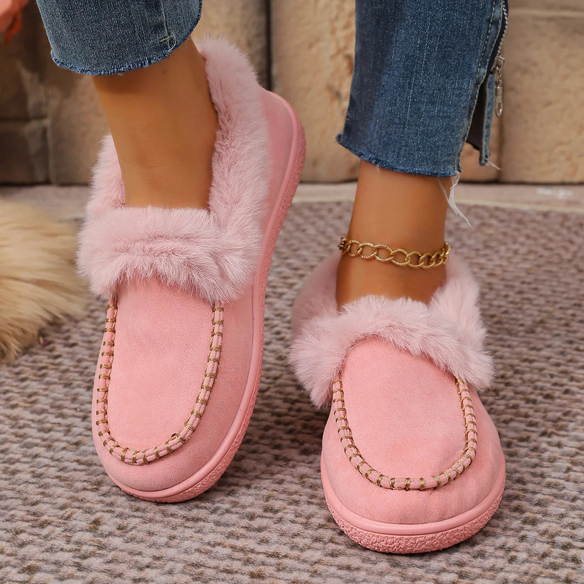 Shoes Ankle Boots Inner Plush