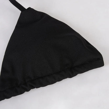 Moonbiffy Női Bikini Halteres