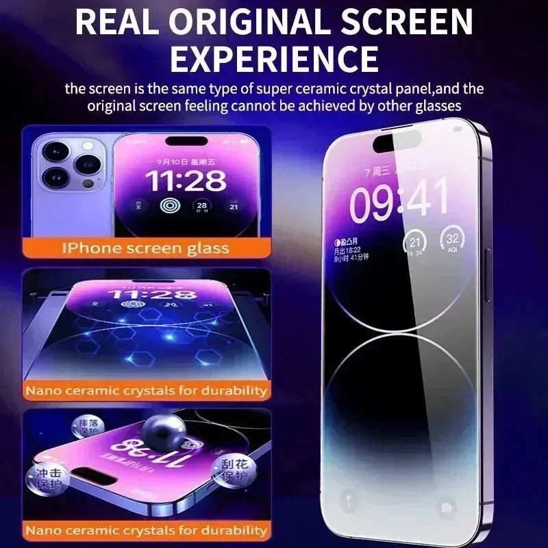 IPhone Oleofób Képernyővédő