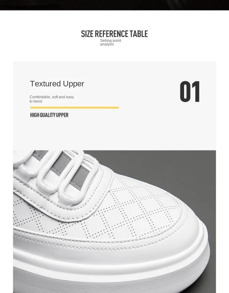 Férfi Casual Sportcipő - Lélegző Platform Sneaker