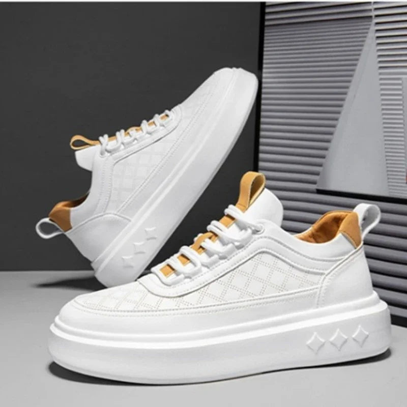 Férfi Casual Sportcipő - Lélegző Platform Sneaker