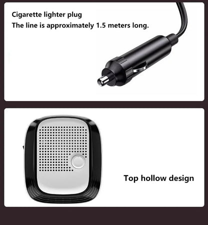 Xiaomi 360° Forgatható Autó Fűtőventilátor 12V/24V - Gyors Melegítés, Állítható Sebesség