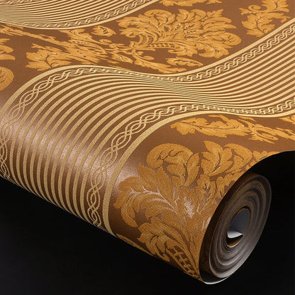 DZQCN Damask 3D Tapéta Vízálló