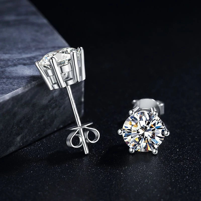 AITERNITY Moissanite Fülbevaló