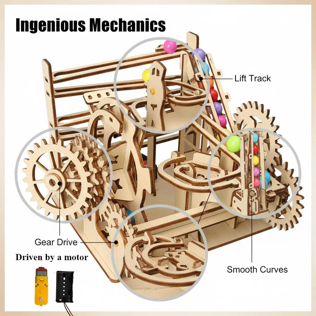 Wooden Ball Puzzle 3D Educational