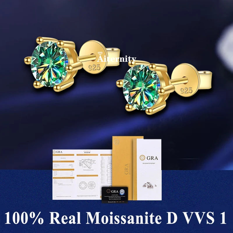 Moissanite Fülbevaló AITERNITY