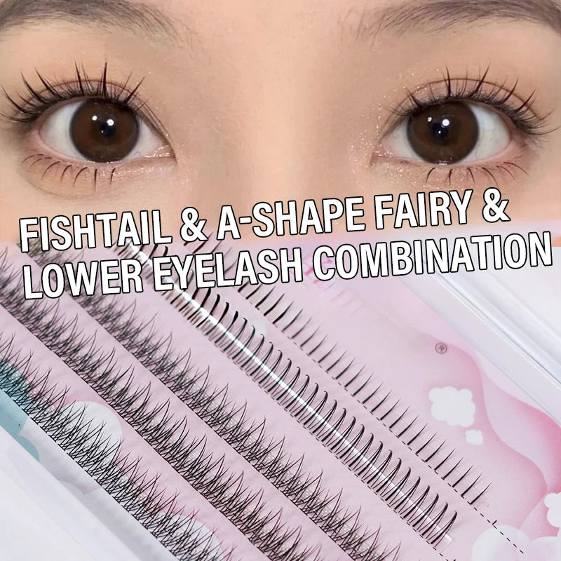 DIY U Szempillák Spiky Kpop