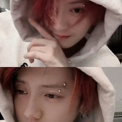 Hamis Piercing Matrica Ezüst
