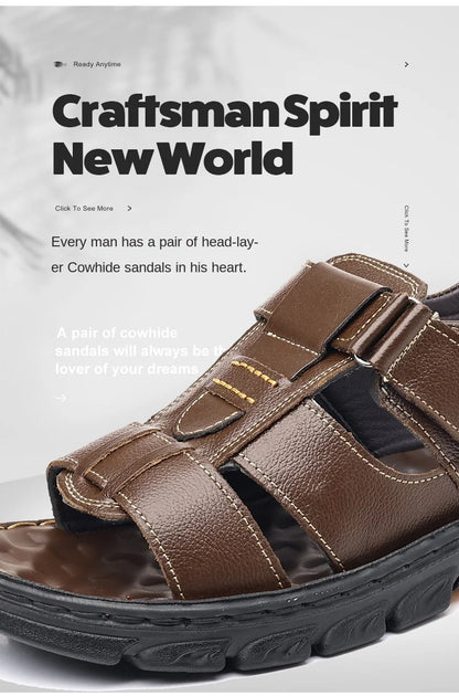 DUTRIEUX Herren-Sandalen Offen