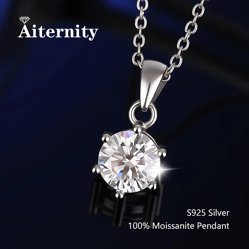 Moissanite Medál Aiternity 925