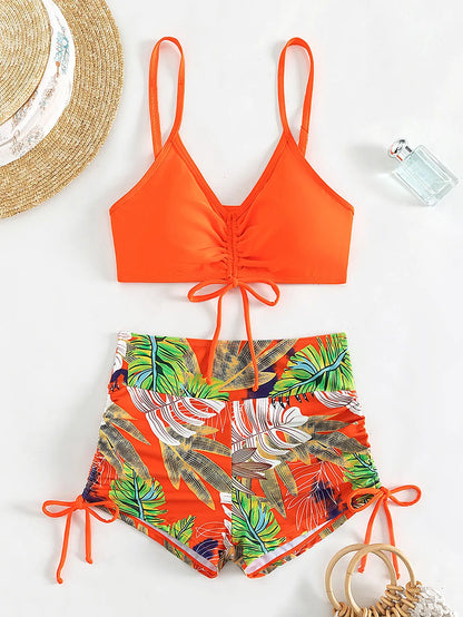 Magas Derékú Bikini Kötős
