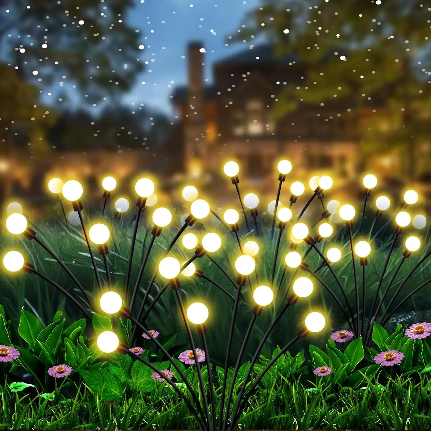 Kerti Lámpa 10 LED - Napelemes