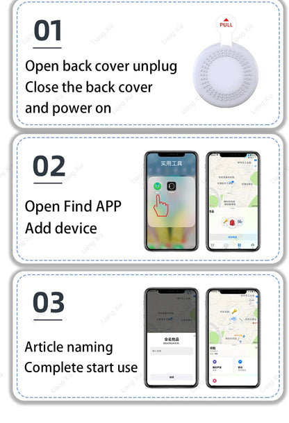 TekaGene GPS Okos Címke Find My