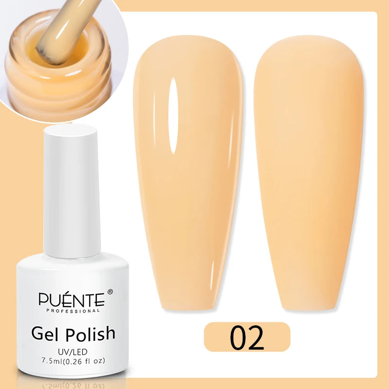 Puente Cat Eye Gel Fényes Kék