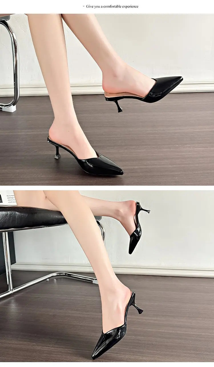 Bequeme PU-Schuhe zum Hineinschlüpfen