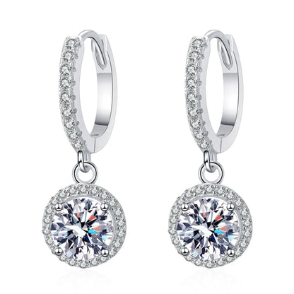 AITERNITY Moissanite Fülbevaló