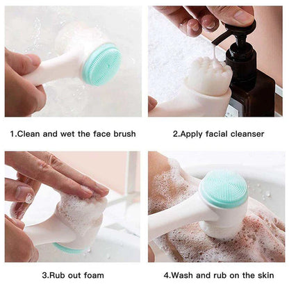 Silicone Facial Cleansing Brush Women