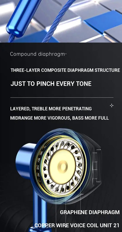 TekaGene DAC Fülhallgató HiFi