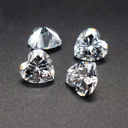 Moissanite 1.0ct Asscher GRA
