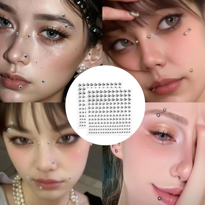 Hamis Piercing Matrica Ezüst