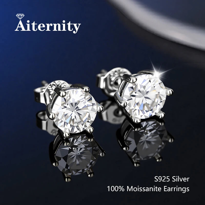 Aiternity Moissanite Fülbevaló