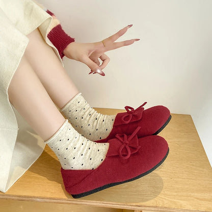 RZSMTYA Damenschuhe Flock