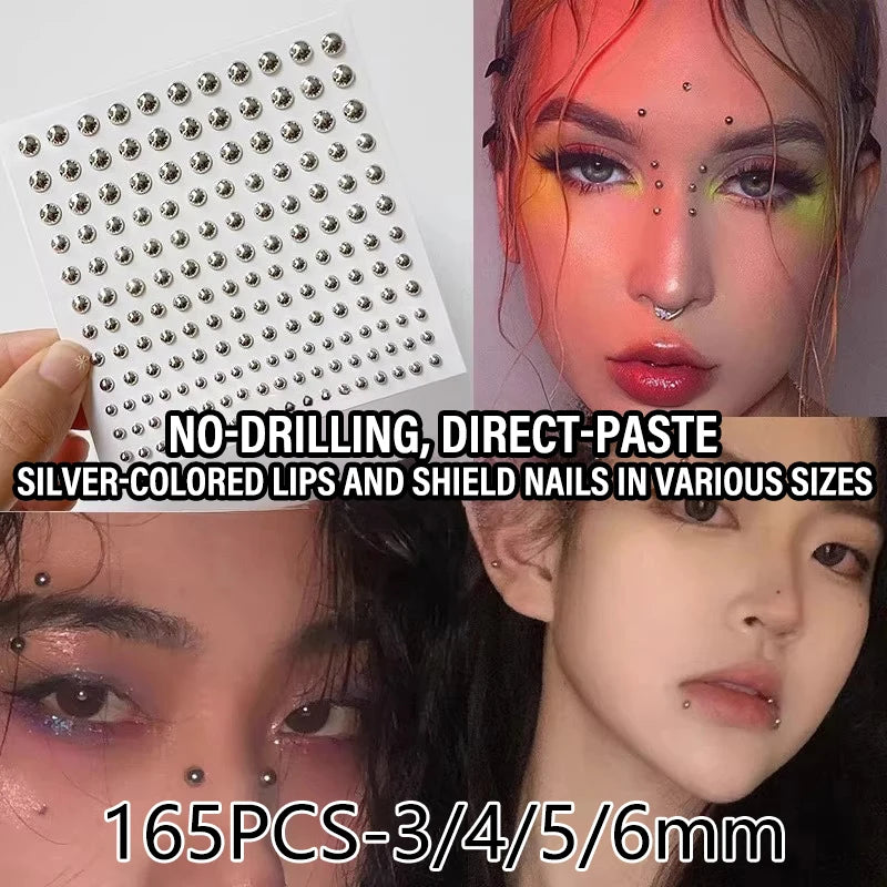 Hamis Piercing Matrica Ezüst