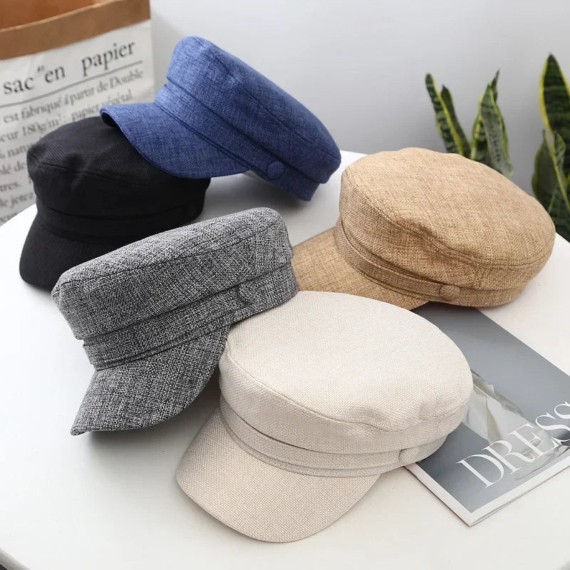 YBCN Sapka Beret Unisex Pamut