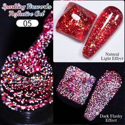 Puente Cat Eye Gel Fényes Kék