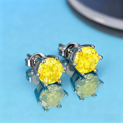 Ragyogó Zircon Fülbevaló