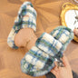 Schuhe mit flauschigem Obermaterial, bequem