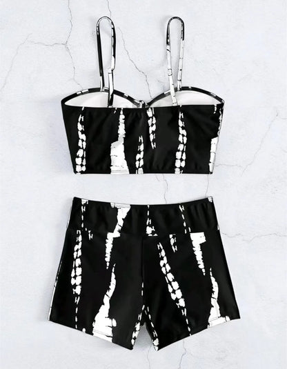 Magas Derékú Bikini Kötős