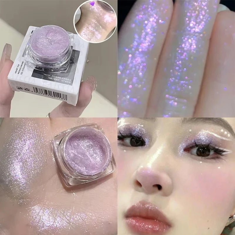 Zselés Glitter Szemhéjfesték