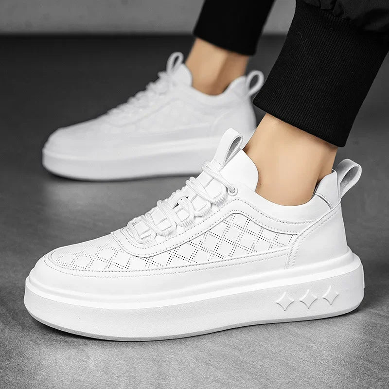 Férfi Casual Sportcipő - Lélegző Platform Sneaker