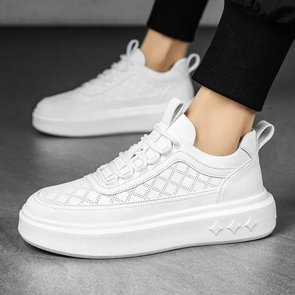Férfi Casual Sportcipő - Lélegző Platform Sneaker