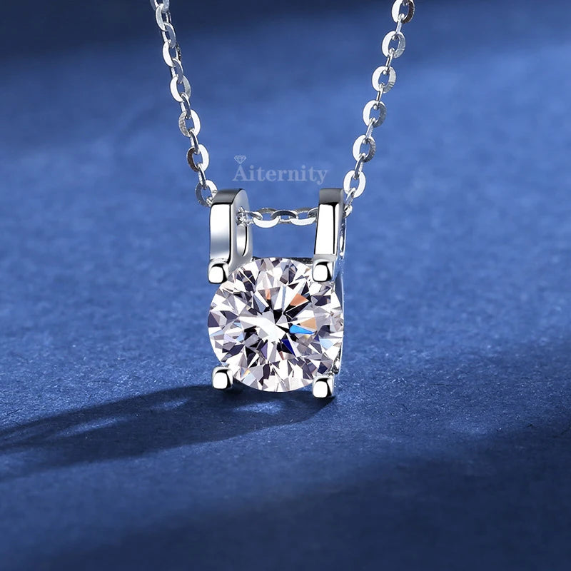 Moissanite 925 Medál Aiternity