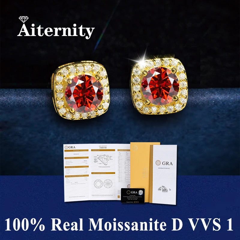 Moissanite Fülbevaló AITERNITY