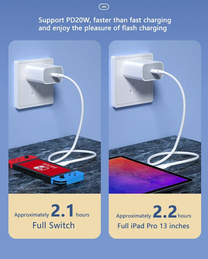 DIXSG USB-C-Kabel Fast PD100W