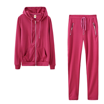 Suit Set Zsebes Kötött Szett